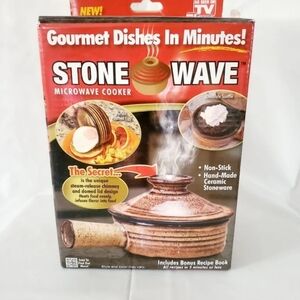 Stone Wave Microwave Cooker Non-Stic NIB
